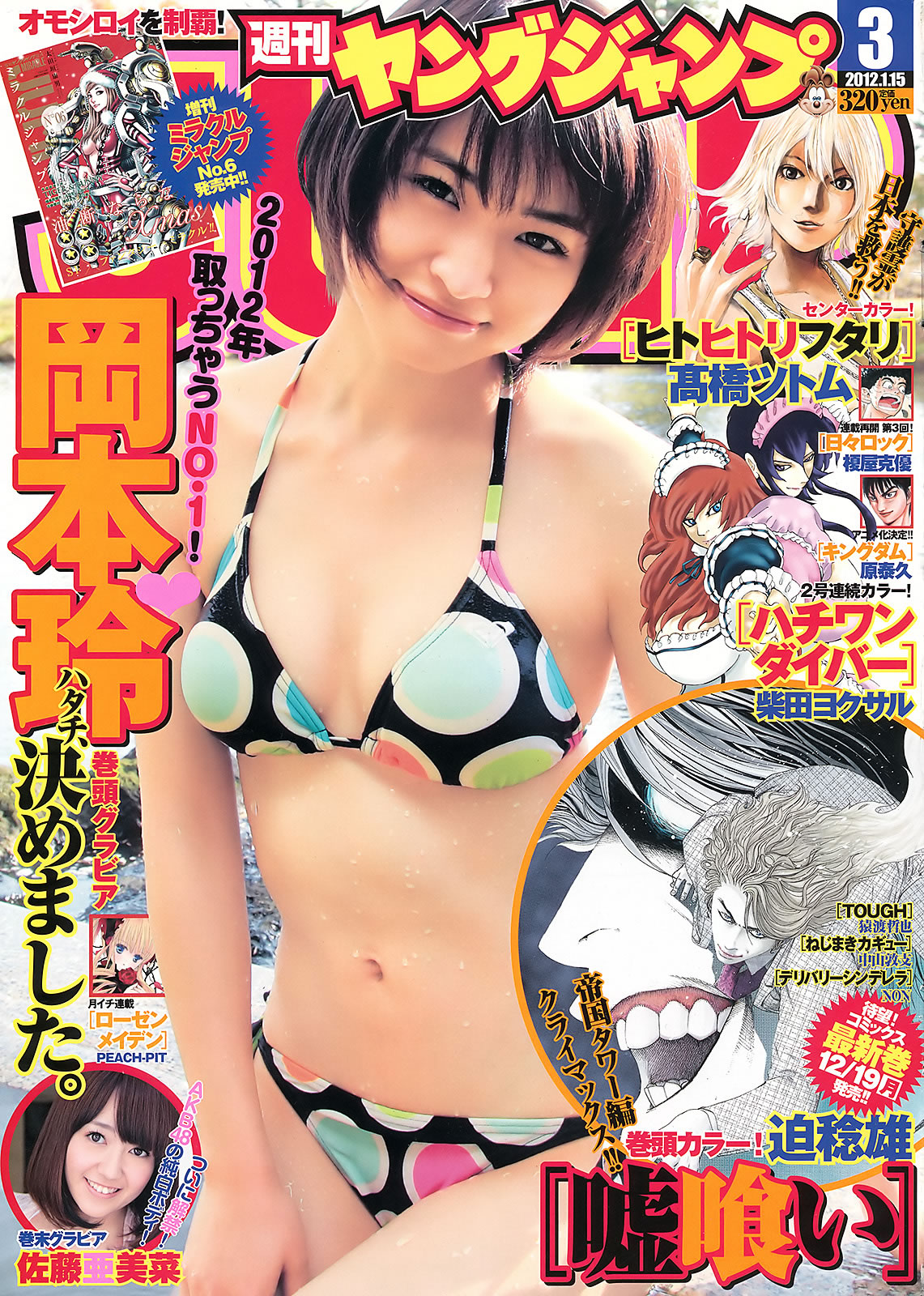 [Weekly Young Jump]高清写真图2012 No.01-03 AKB48 筱田麻里子 藤江れいな 峯岸みなみ 夏菜 冈本玲 佐藤亜美菜 藤江丽奈女神私房照|福利社