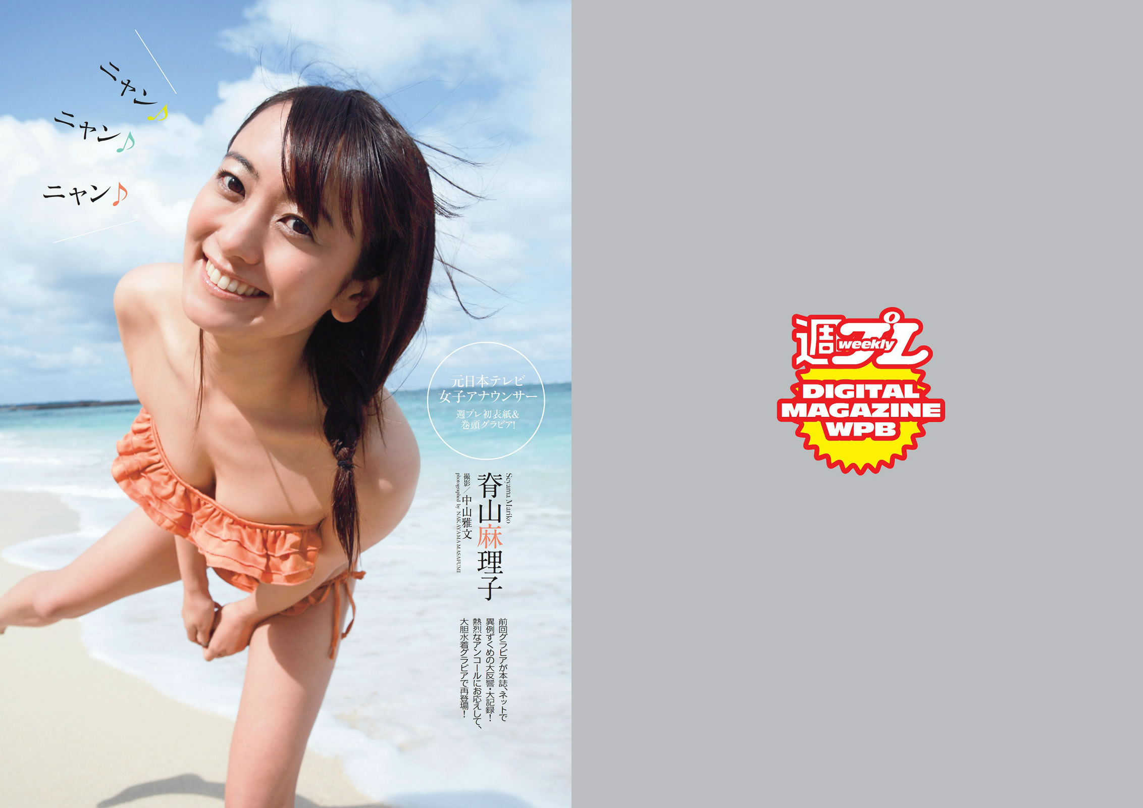 [Weekly Playboy]高清写真图2014 No.13 14 菜々绪 松井玲奈 足立梨花 泽田夏生 高崎圣子 御伽ねこむ 北山诗织 小岛みなみ 成宫ルリ 菜菜绪女神私房照|福利社