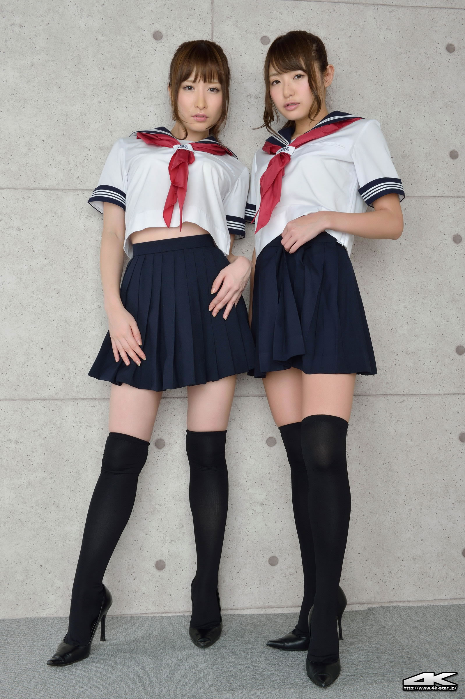 吉見衣世&吉見早央 [4K-STAR]高清写真图2013.03.24 NO.00109 姉妹セーラー服校服诱惑 吉见早央女神私房照 - 福利社[4K-STAR] 2013.03.24 NO.00109 吉見衣世&吉見早央 - 姉妹セーラー服，一共85张照片。|福利社