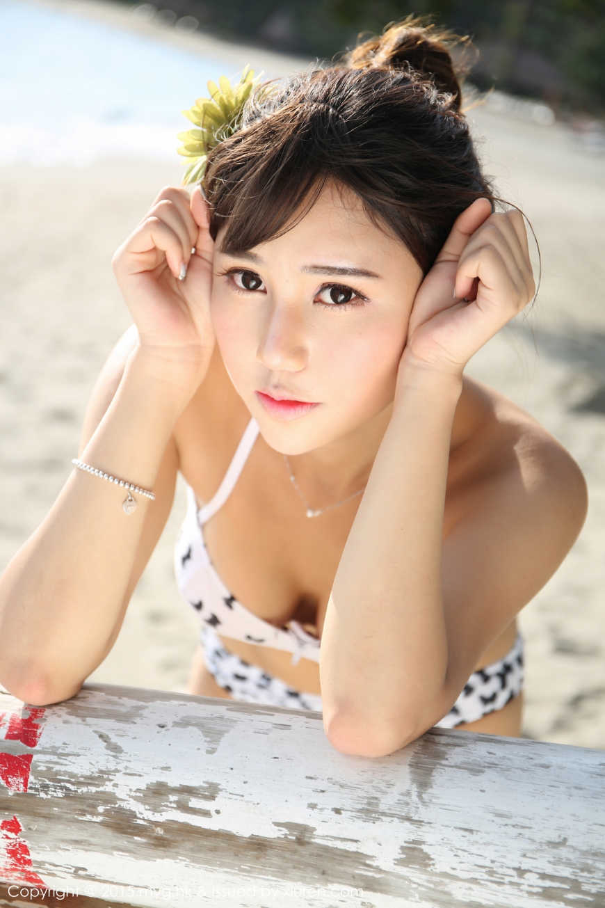 Milk楚楚 [MyGirl美媛馆]高清写真图2015.09.19 VOL.151沙滩比基尼清新养眼诱惑 林予女神私房照 - 福利社Milk楚楚龙目岛旅拍第二套写真上架，清凉比基尼系列全套共57张，很舒服的海滩，拍摄效果也还不错|福利社