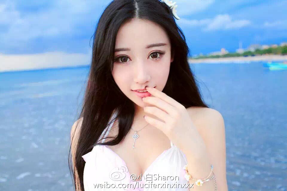 小白Sharon 微博私房写真图清新养眼 小白Sharon女神私房照 - 福利社小白Sharon，内地平面模特。|福利社