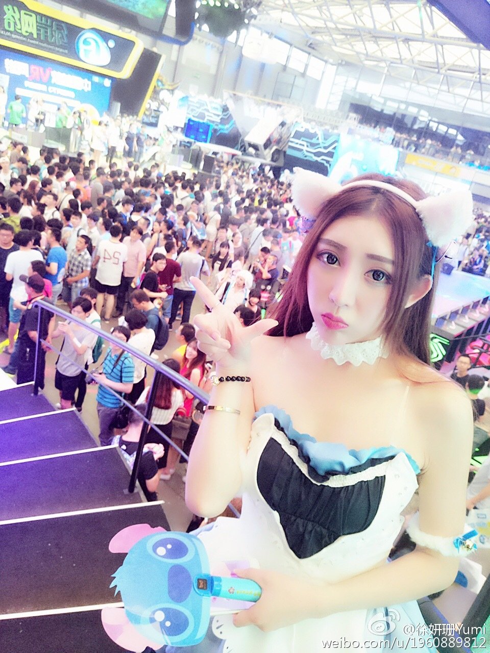 徐妍珊 ChinaJoy2016联通小沃主推SG养眼 徐妍珊女神私房照 - 福利社徐妍珊Yumi，内地模特、showgirl，ChinaJoy2016联通小沃主推SG。|福利社