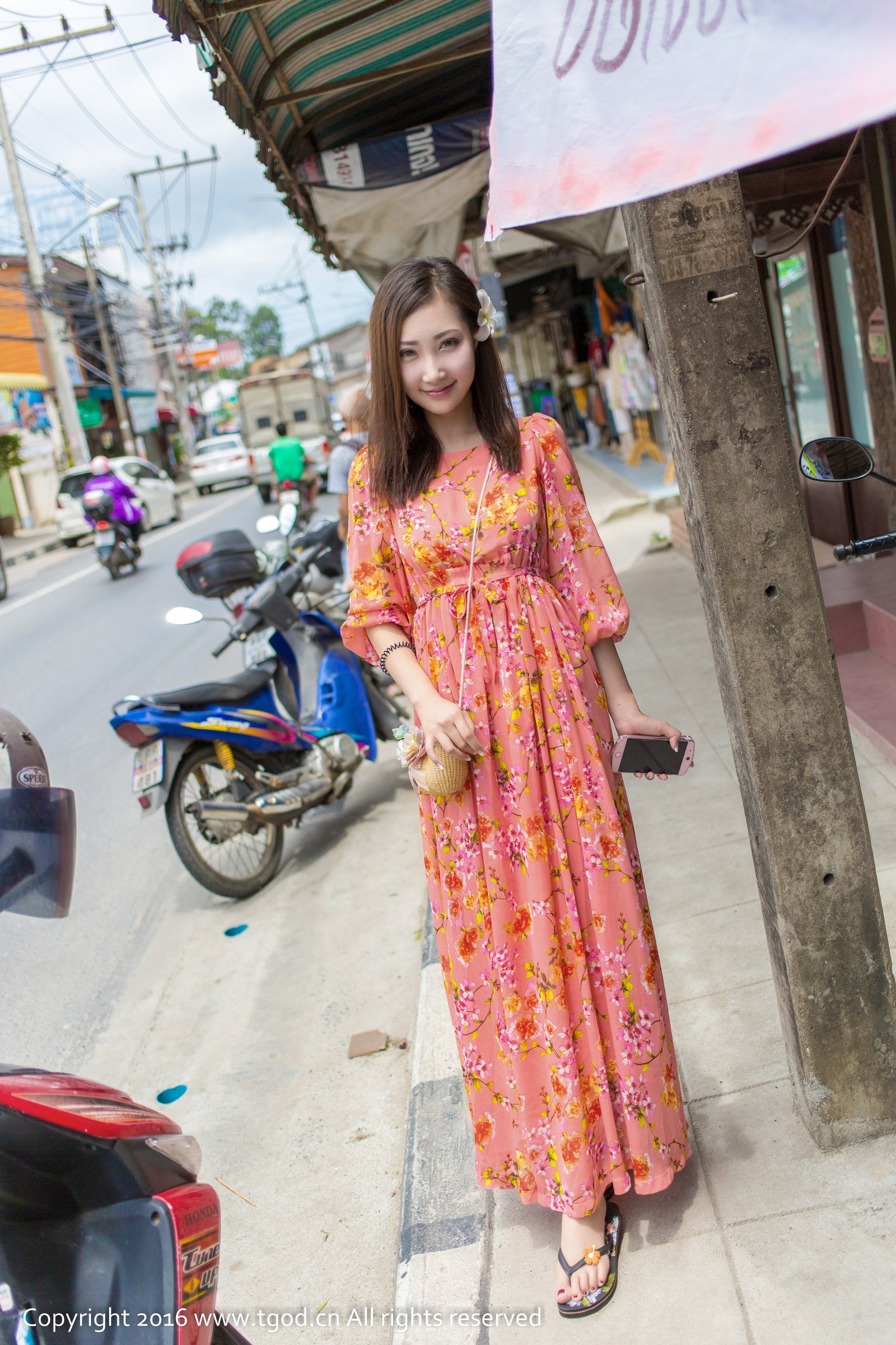 Yumi尤美 [TGOD推女神]高清写真图苏梅岛旅拍 第四刊 ~街拍比基尼护士 Yumi尤美女神私房照|福利社