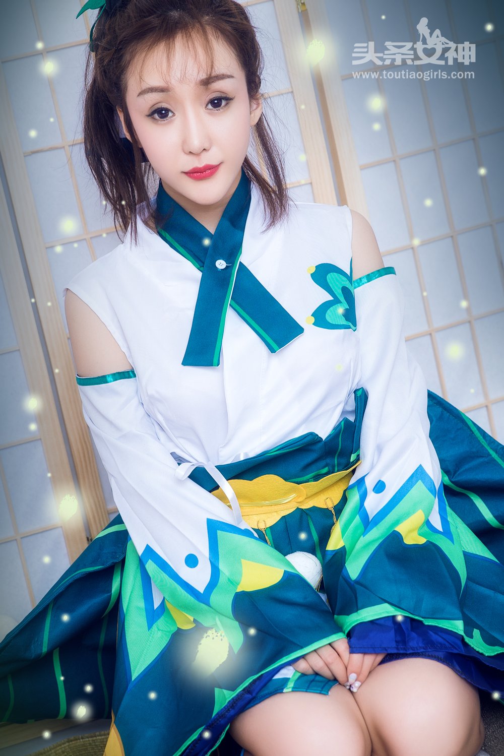 小米粒- [TouTiao头条女神]高清写真图 2017-3-25 最美莹草COS和服 籼米儿女神私房照|福利社