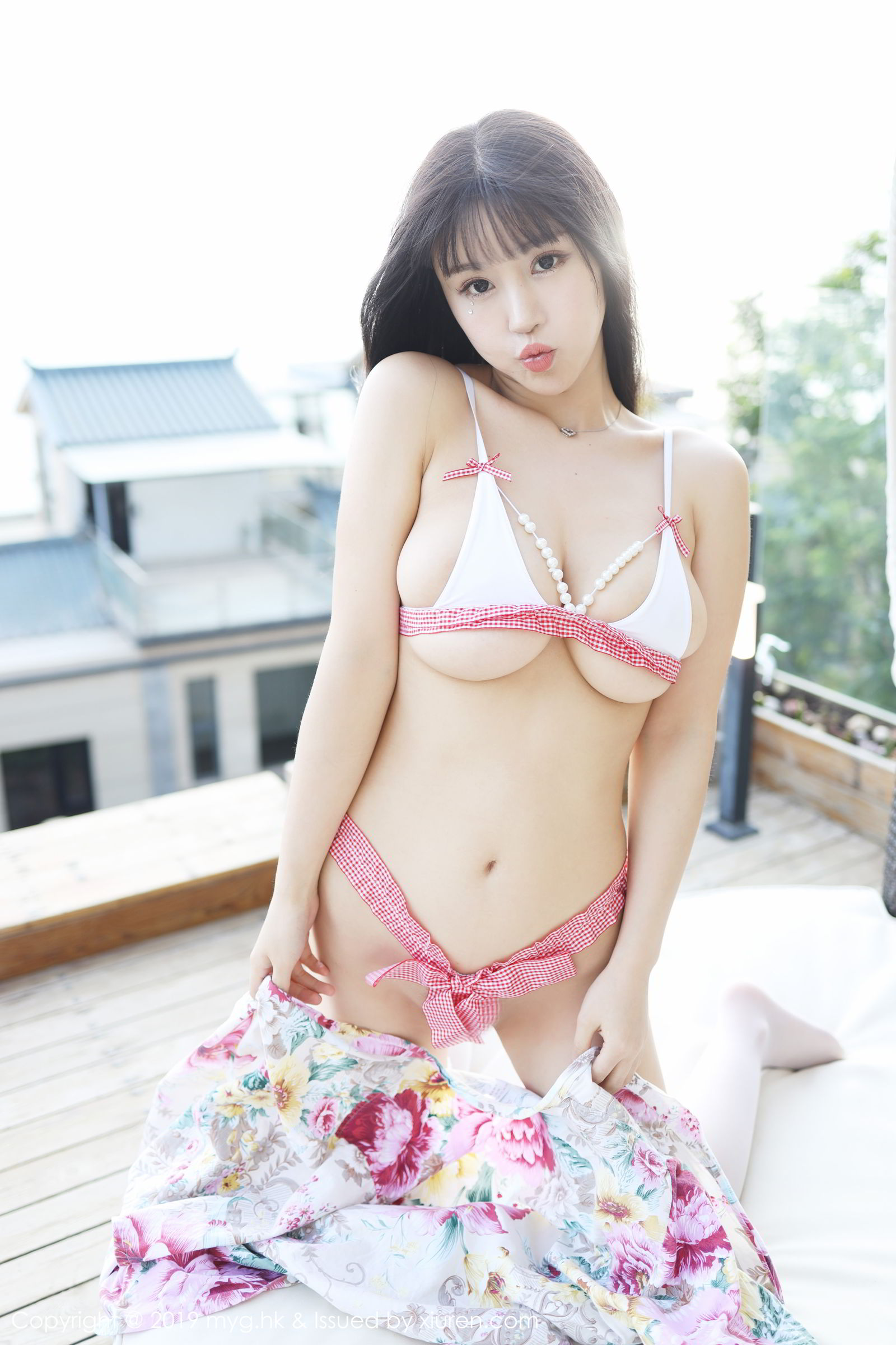 [MyGirl]高清写真图 2019.07.23 VOL.373 Flower朱可儿美媛馆人间胸器内衣 barbie可儿女神私房照|福利社